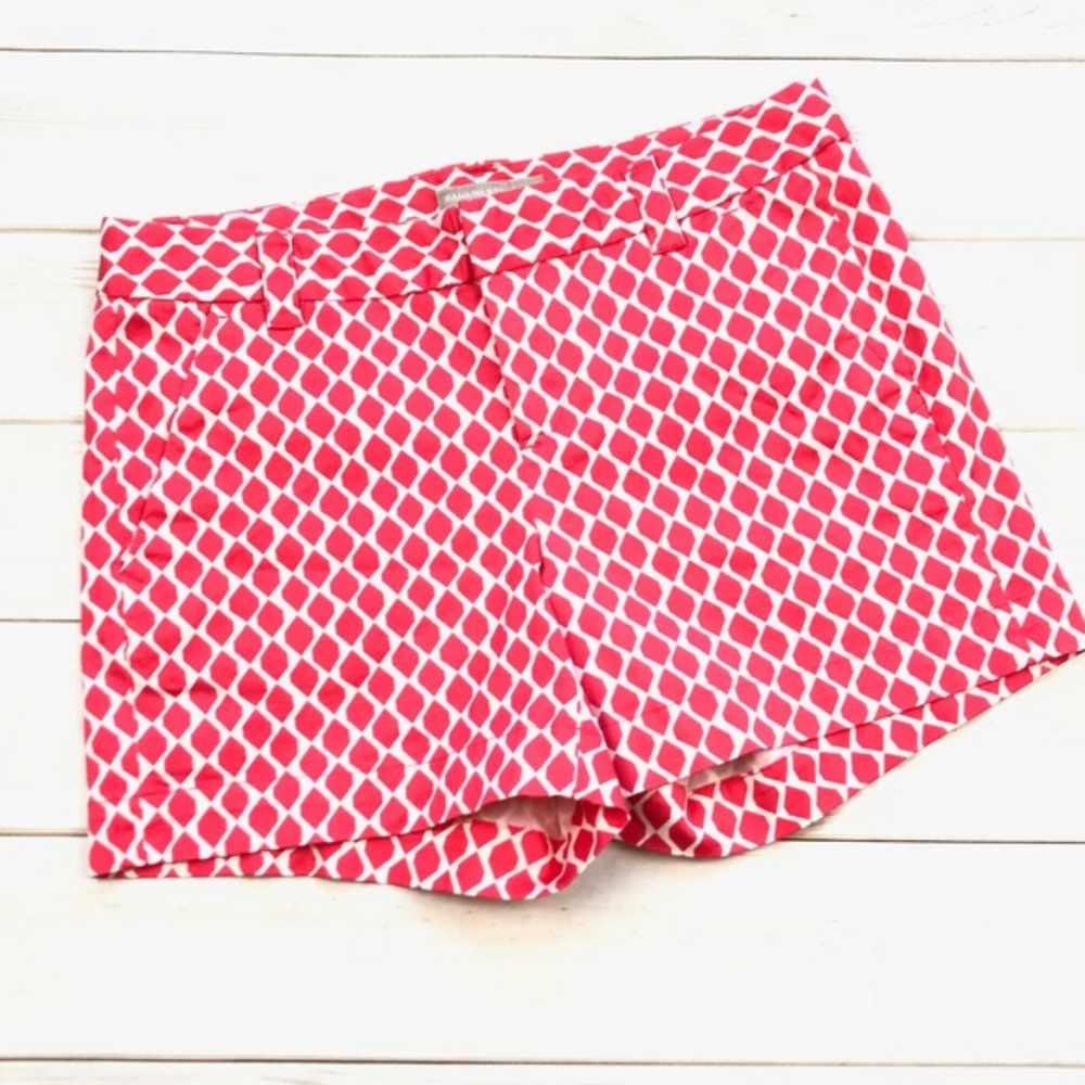Banana Republic size 0 coral print shorts